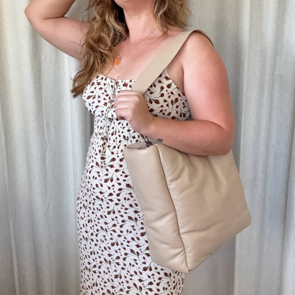 Puffy Stand Studio Tote Purse